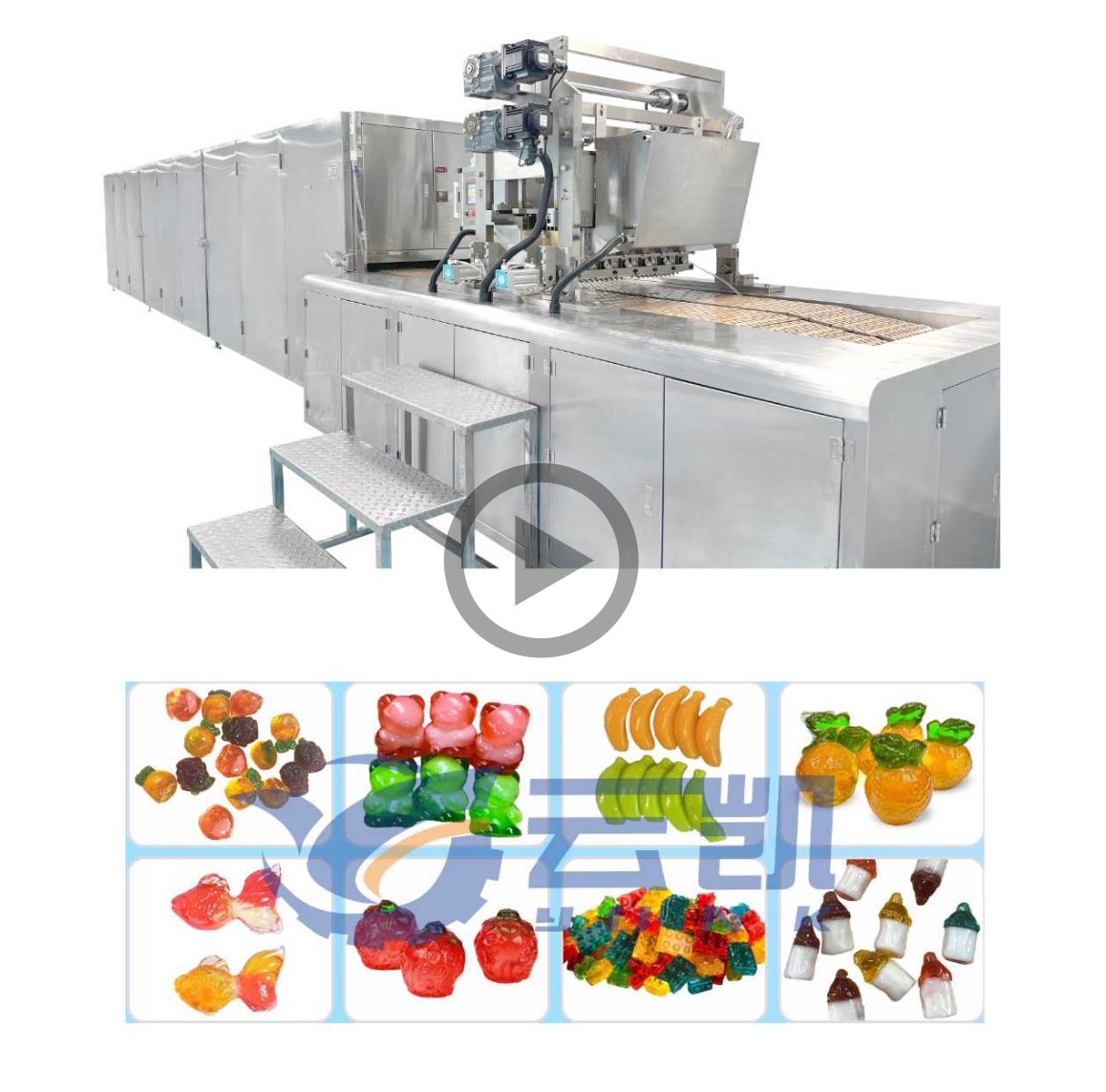 Double Row Gummy Depositor Line